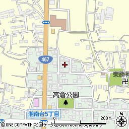 神奈川県藤沢市湘南台6丁目55周辺の地図