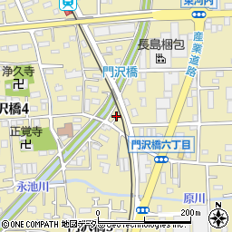 神奈川県海老名市門沢橋5丁目1周辺の地図