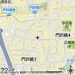 神奈川県海老名市門沢橋4丁目10-30周辺の地図