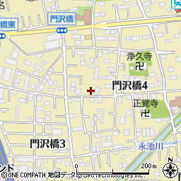 神奈川県海老名市門沢橋4丁目10-20周辺の地図