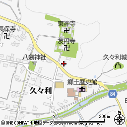 岐阜県可児市久々利1645周辺の地図