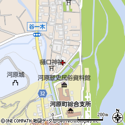 鳥取県鳥取市河原町河原201周辺の地図