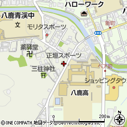 兵庫県養父市八鹿町九鹿135-7周辺の地図