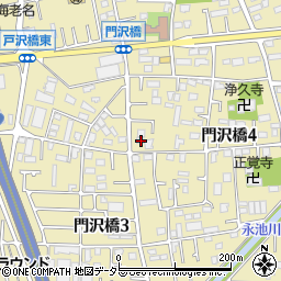 神奈川県海老名市門沢橋4丁目10-27周辺の地図