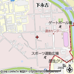 千葉県茂原市下永吉2038周辺の地図