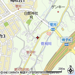 岐阜県可児市菅刈792周辺の地図