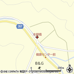 本郷橋周辺の地図