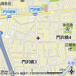 神奈川県海老名市門沢橋4丁目10-31周辺の地図