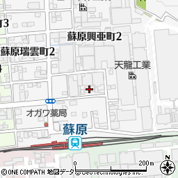川崎岐阜協同組合周辺の地図
