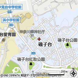 神奈川県横浜市磯子区磯子台周辺の地図
