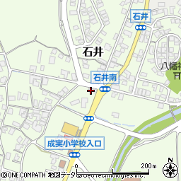 白洗舎石井店周辺の地図