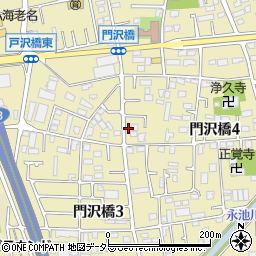 神奈川県海老名市門沢橋4丁目10-32周辺の地図