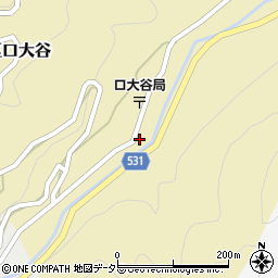 兵庫県美方郡香美町村岡区口大谷644周辺の地図
