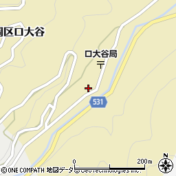 兵庫県美方郡香美町村岡区口大谷648周辺の地図