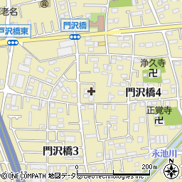 神奈川県海老名市門沢橋4丁目10-41周辺の地図