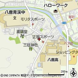 兵庫県養父市八鹿町九鹿123-1周辺の地図