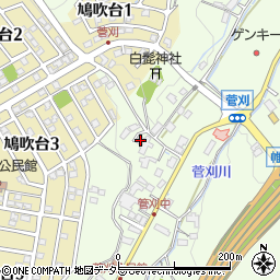 岐阜県可児市菅刈783周辺の地図