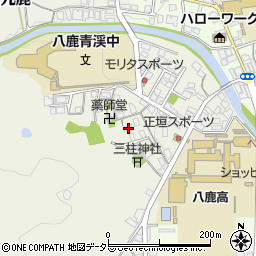 兵庫県養父市八鹿町九鹿151周辺の地図