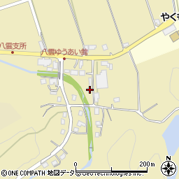 島根県松江市八雲町西岩坂1010周辺の地図