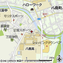 兵庫県養父市八鹿町九鹿95-7周辺の地図