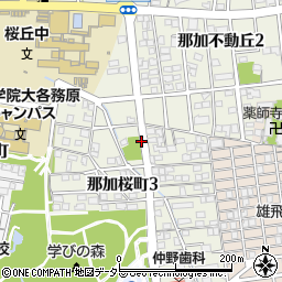 桜町第3公園周辺の地図