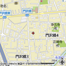 神奈川県海老名市門沢橋4丁目10-40周辺の地図