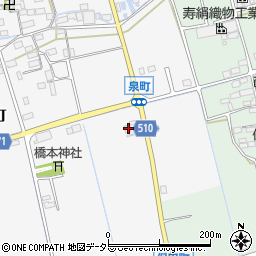 株式会社太田種苗　長浜営業所周辺の地図
