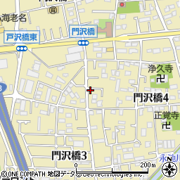 神奈川県海老名市門沢橋4丁目10-34周辺の地図