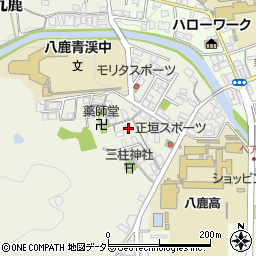 兵庫県養父市八鹿町九鹿152周辺の地図