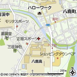 兵庫県養父市八鹿町九鹿95周辺の地図