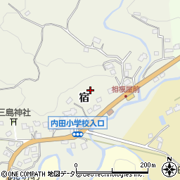 千葉県市原市宿周辺の地図
