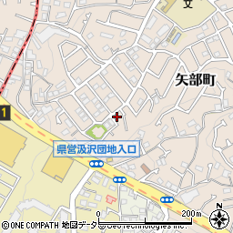 神奈川県横浜市戸塚区矢部町1808周辺の地図