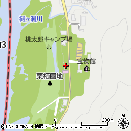 愛知県犬山市栗栖古屋敷周辺の地図