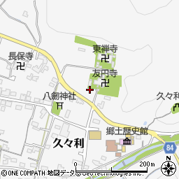 岐阜県可児市久々利1664周辺の地図