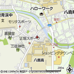 兵庫県養父市八鹿町九鹿100周辺の地図