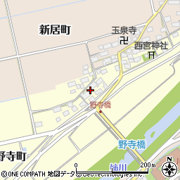 滋賀県長浜市野寺町40周辺の地図