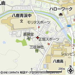 兵庫県養父市八鹿町九鹿153周辺の地図