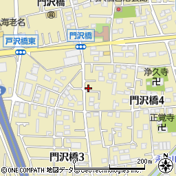 神奈川県海老名市門沢橋4丁目10-51周辺の地図