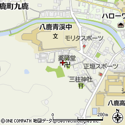 兵庫県養父市八鹿町九鹿174-2周辺の地図