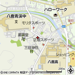 兵庫県養父市八鹿町九鹿127周辺の地図
