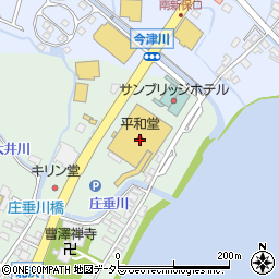 平和堂今津店周辺の地図