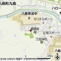 兵庫県養父市八鹿町九鹿174-38周辺の地図