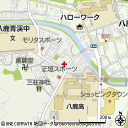 兵庫県養父市八鹿町九鹿121周辺の地図