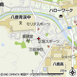 兵庫県養父市八鹿町九鹿129周辺の地図