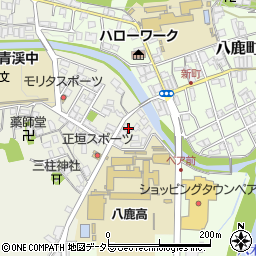 兵庫県養父市八鹿町九鹿101-9周辺の地図