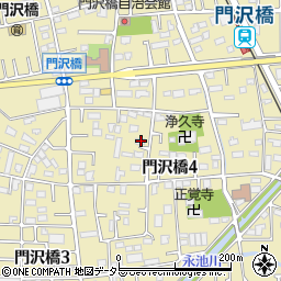 神奈川県海老名市門沢橋4丁目10-1周辺の地図
