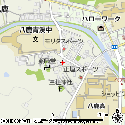兵庫県養父市八鹿町九鹿155周辺の地図