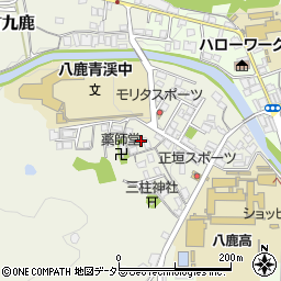 兵庫県養父市八鹿町九鹿162周辺の地図