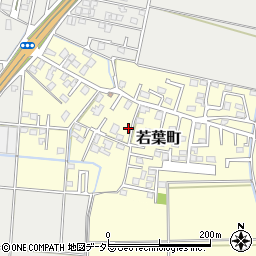 千葉県木更津市若葉町周辺の地図