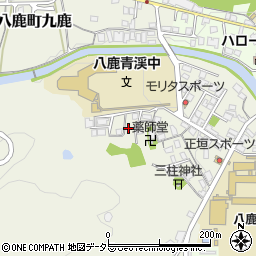 兵庫県養父市八鹿町九鹿174周辺の地図
